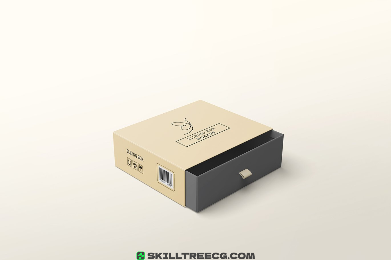 图片[2]-High Quality Gift Box Mockup（213282）-技能树